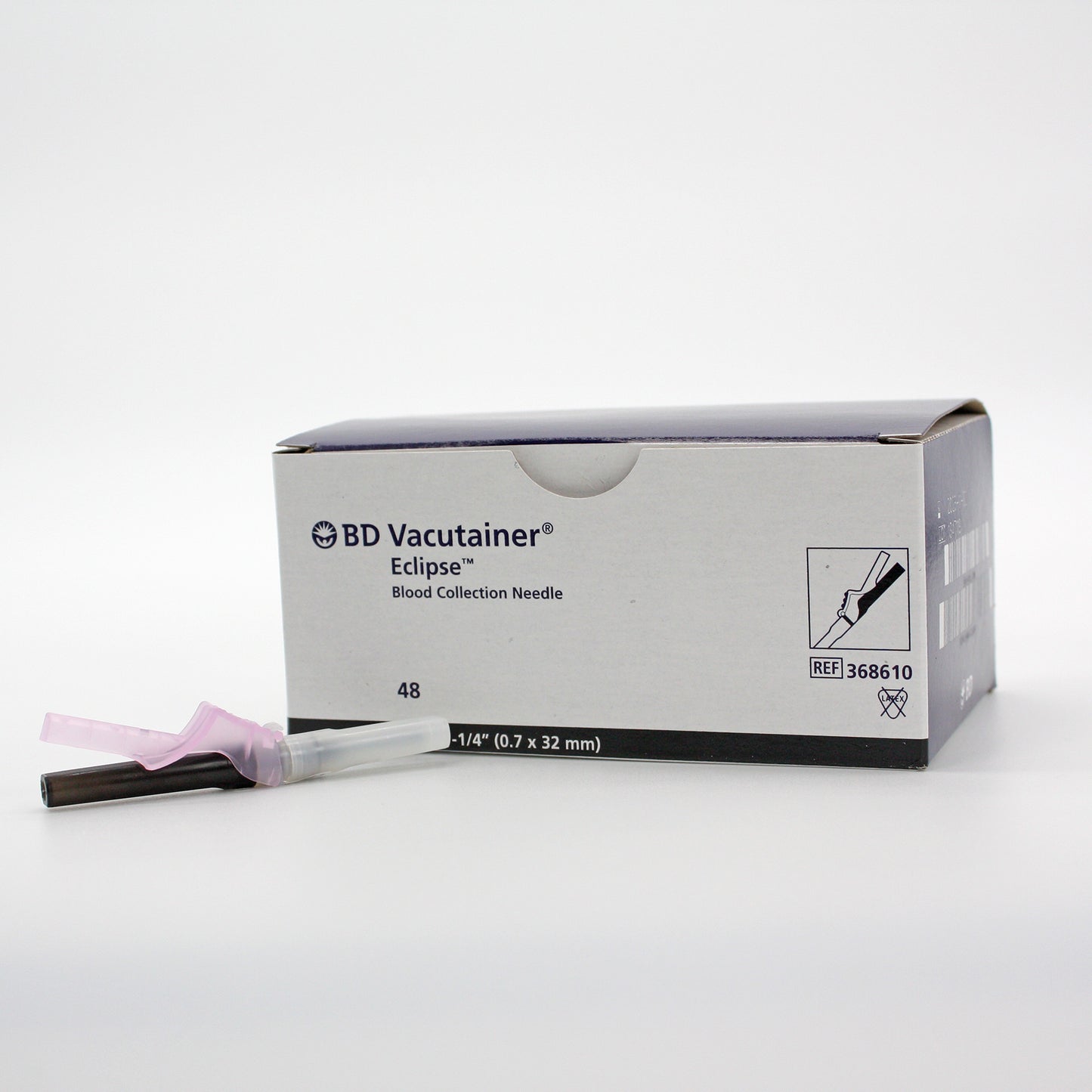 BD Vacutainer Eclipse Blood Collection Needle Black 22g x 1 1/4 368610
