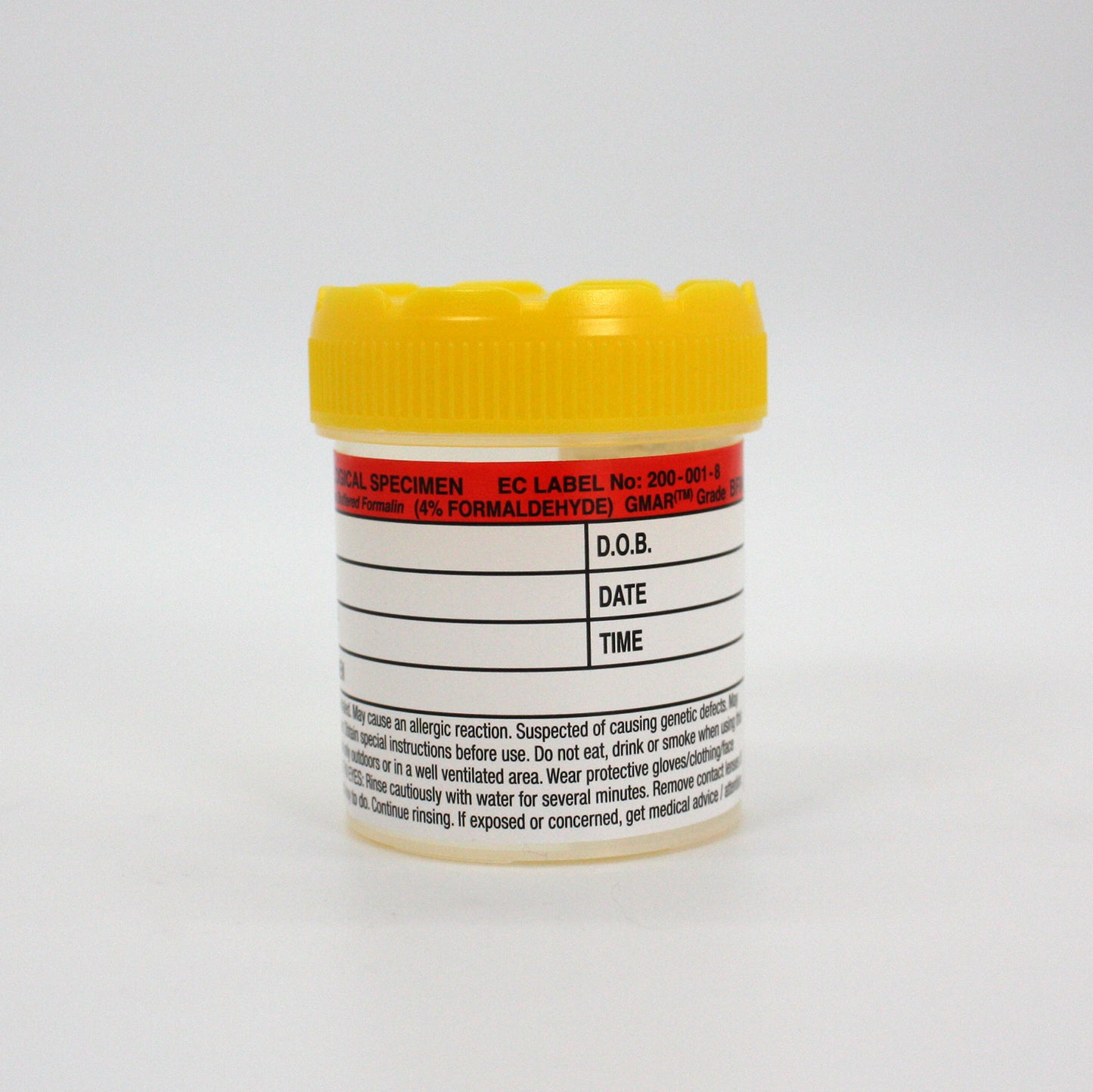 Formalin containers