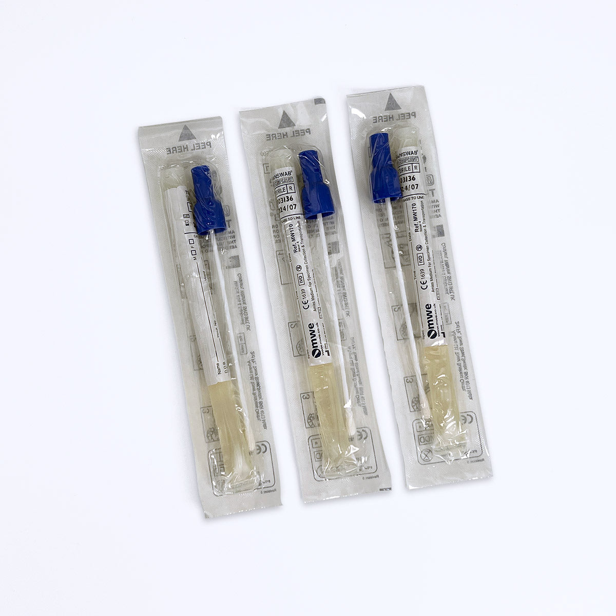 Transwab Standard Plastic Aimes Blue Top (MW170) 21J30