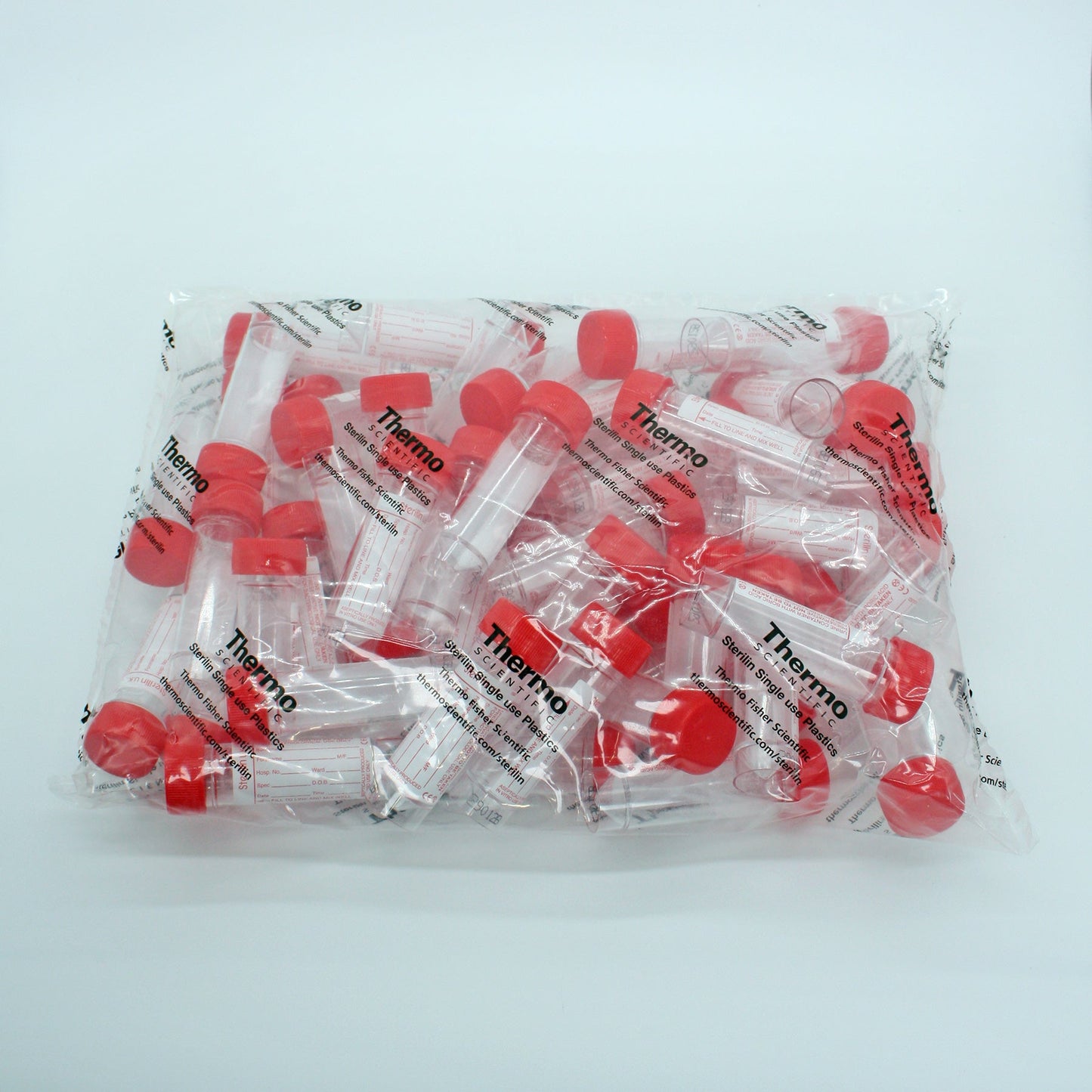 30ml Universal Containers with Boric Acid (Red Top)