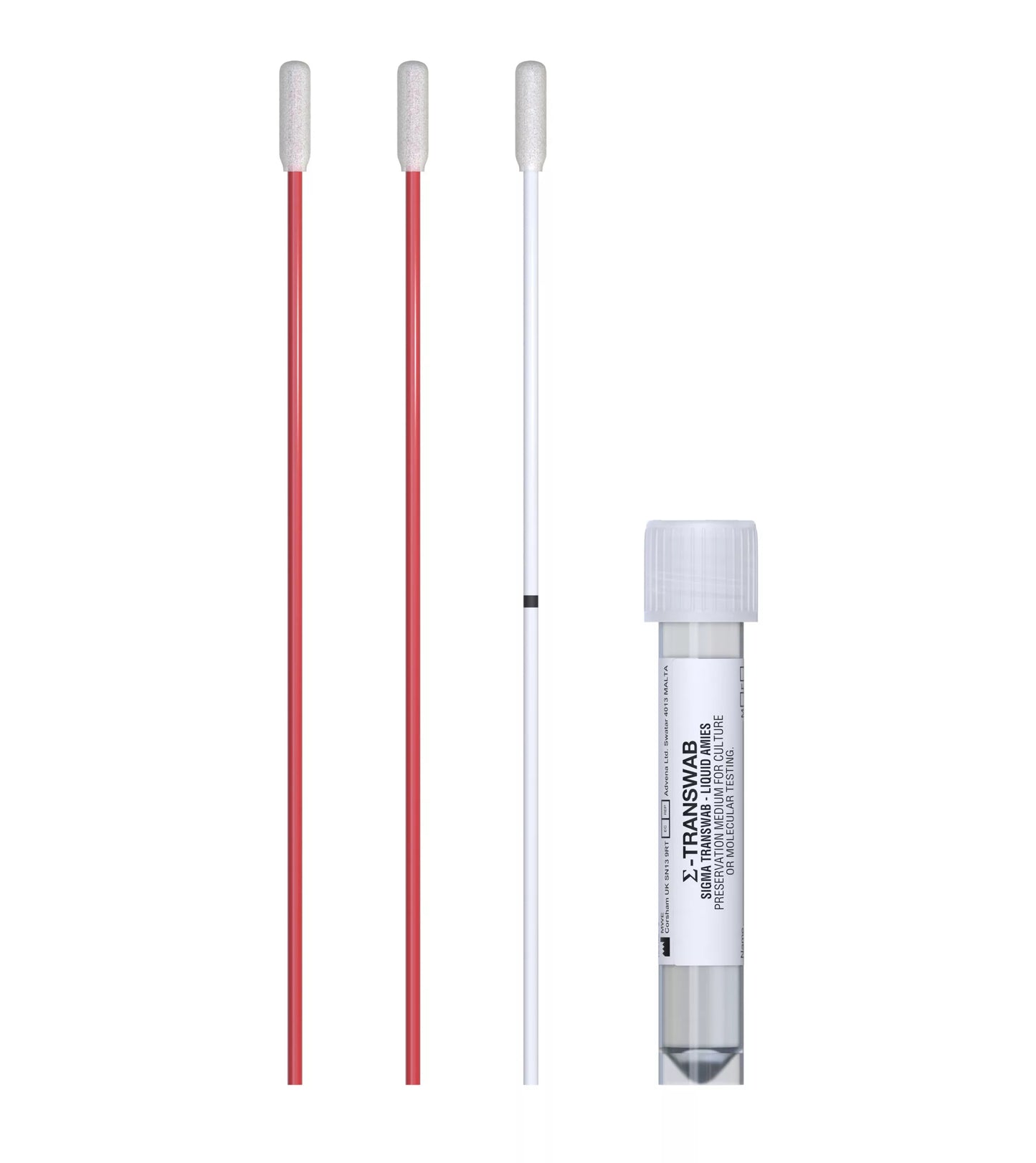 SIGMA TRANSWAB® MW176S3 - MRSA triple swab for pre-admission/assessment screening ONLY