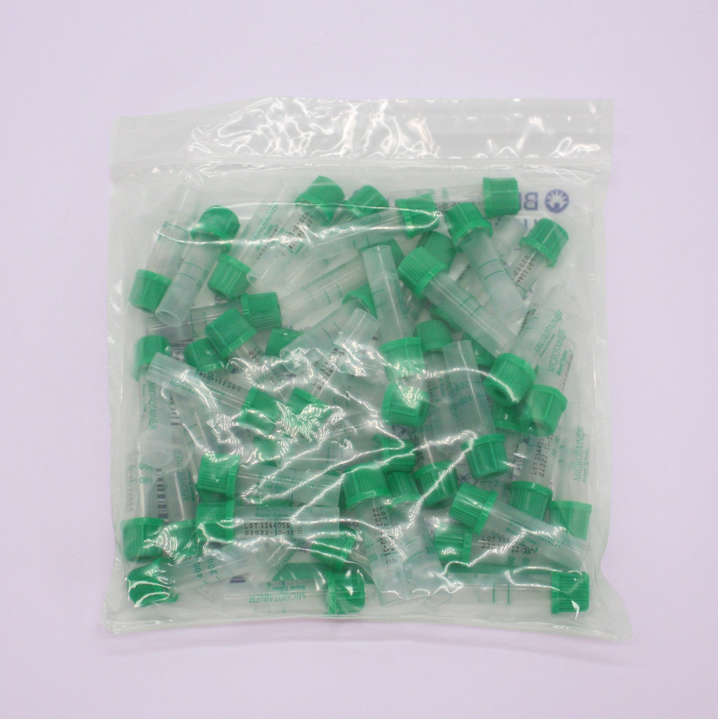 BD Microtainer LH Tubes (Green) 365966